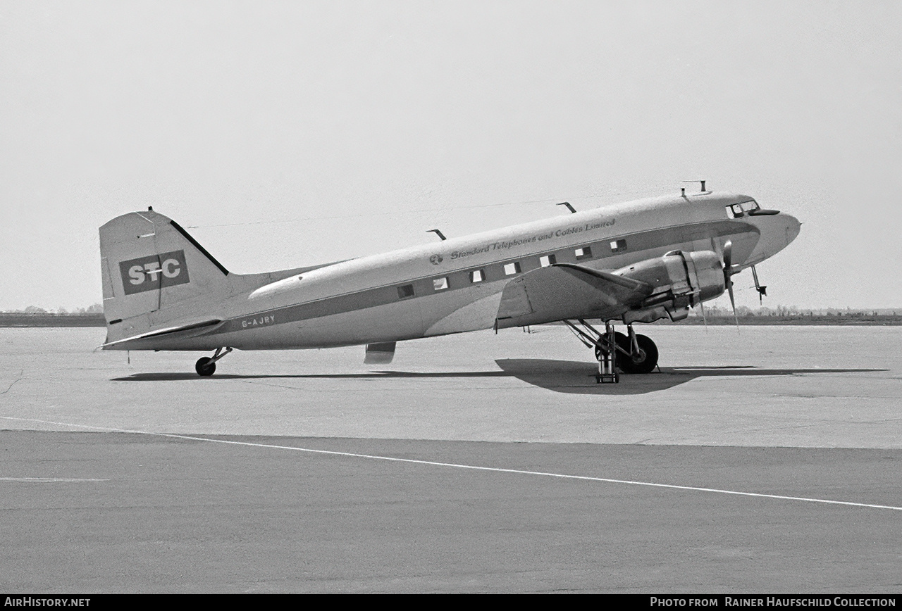 Aircraft Photo of G-AJRY | Douglas C-47A Skytrain | STC - Standard Telephones and Cables | AirHistory.net #817541