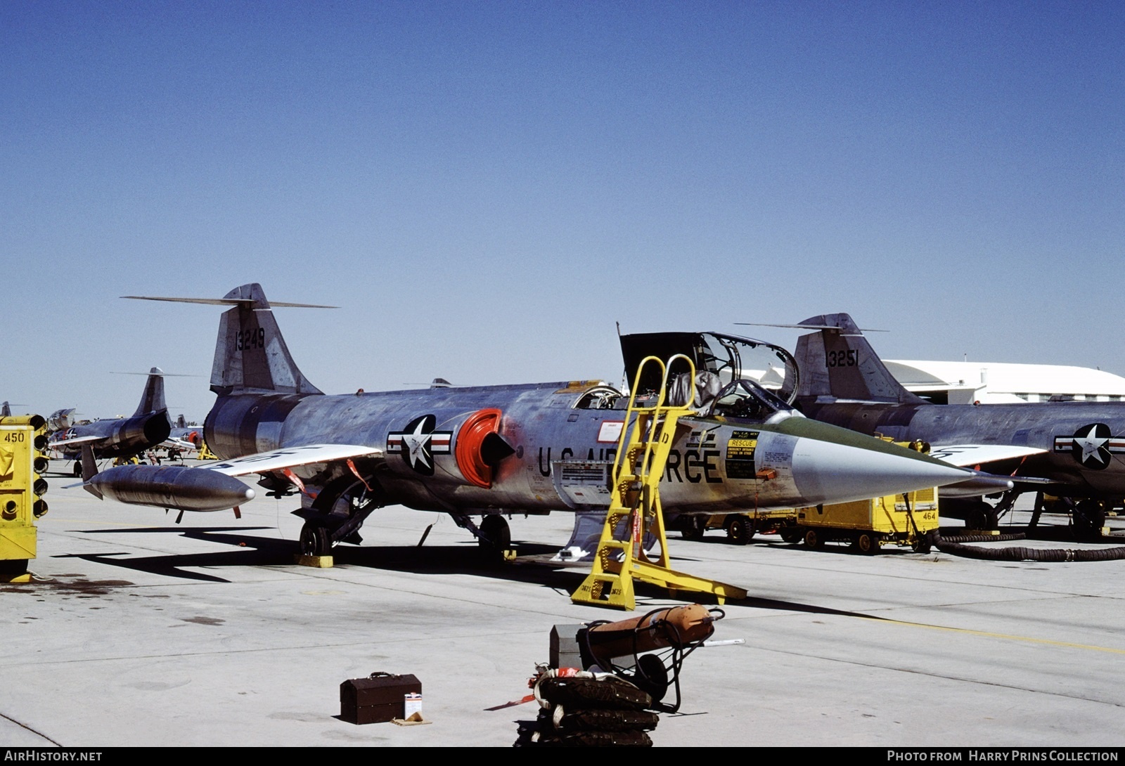 Aircraft Photo of 63-13249 / 13249 | Lockheed F-104G Starfighter | USA - Air Force | AirHistory.net #817542