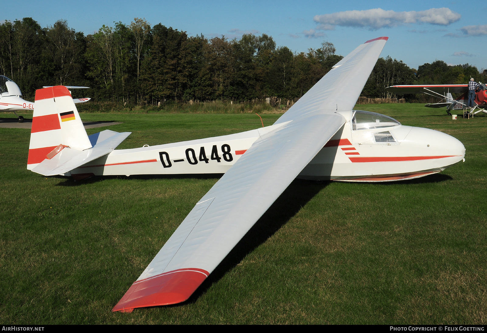 Aircraft Photo of D-0448 | Schleicher K-8B | AirHistory.net #817549