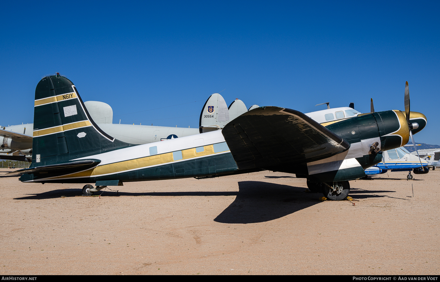 Aircraft Photo of N61Y | Douglas B-23 Dragon | GLC - Great Lakes Carbon Corp. | AirHistory.net #817551
