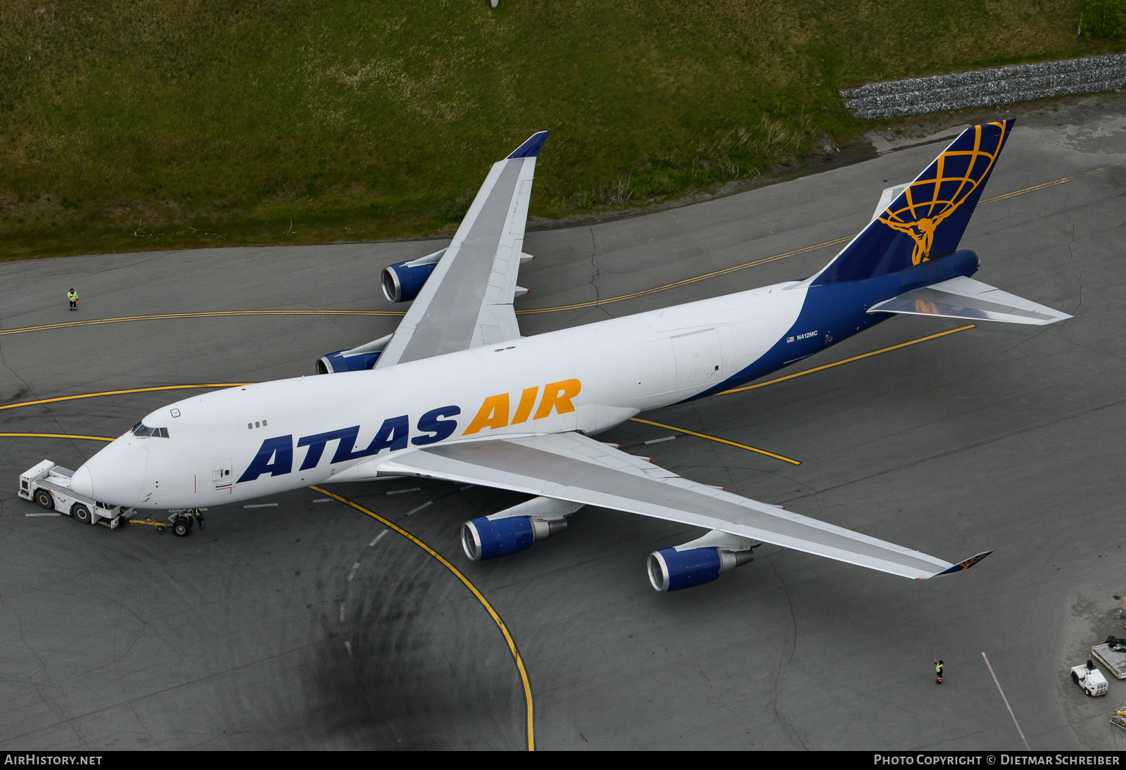 Aircraft Photo of N412MC | Boeing 747-47UF/SCD | Atlas Air | AirHistory.net #817558