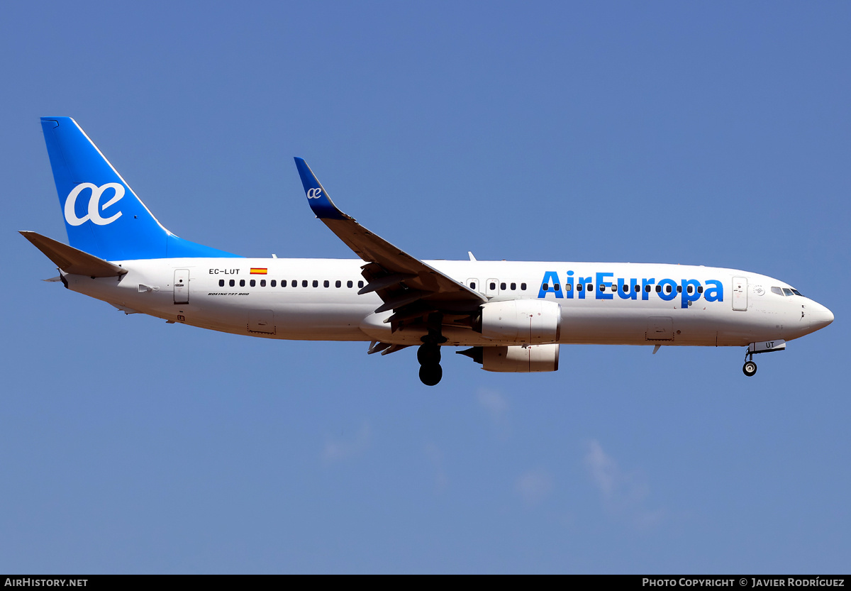 Aircraft Photo of EC-LUT | Boeing 737-85P | Air Europa | AirHistory.net #817566