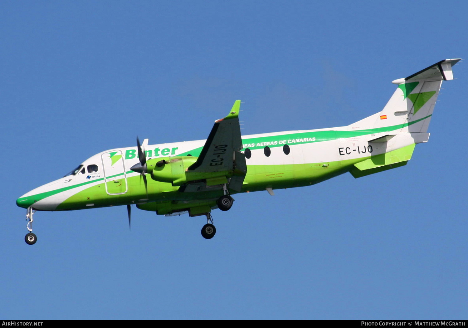 Aircraft Photo of EC-IJO | Raytheon 1900D | Binter Canarias | AirHistory.net #817570