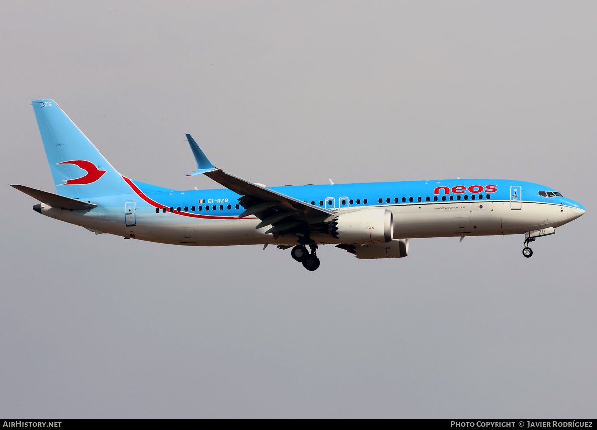 Aircraft Photo of EI-RZG | Boeing 737-8 Max 8 | Neos | AirHistory.net #817572
