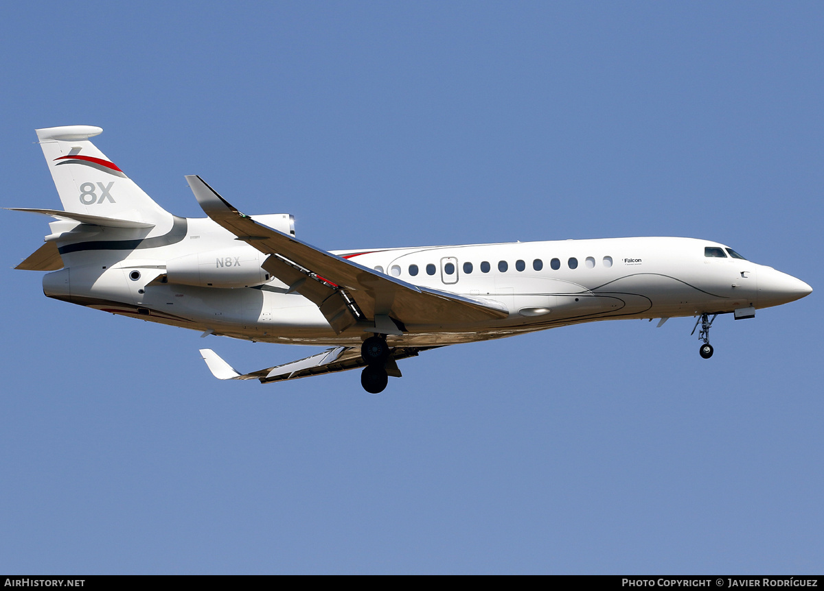 Aircraft Photo of N8X | Dassault Falcon 8X | AirHistory.net #817580