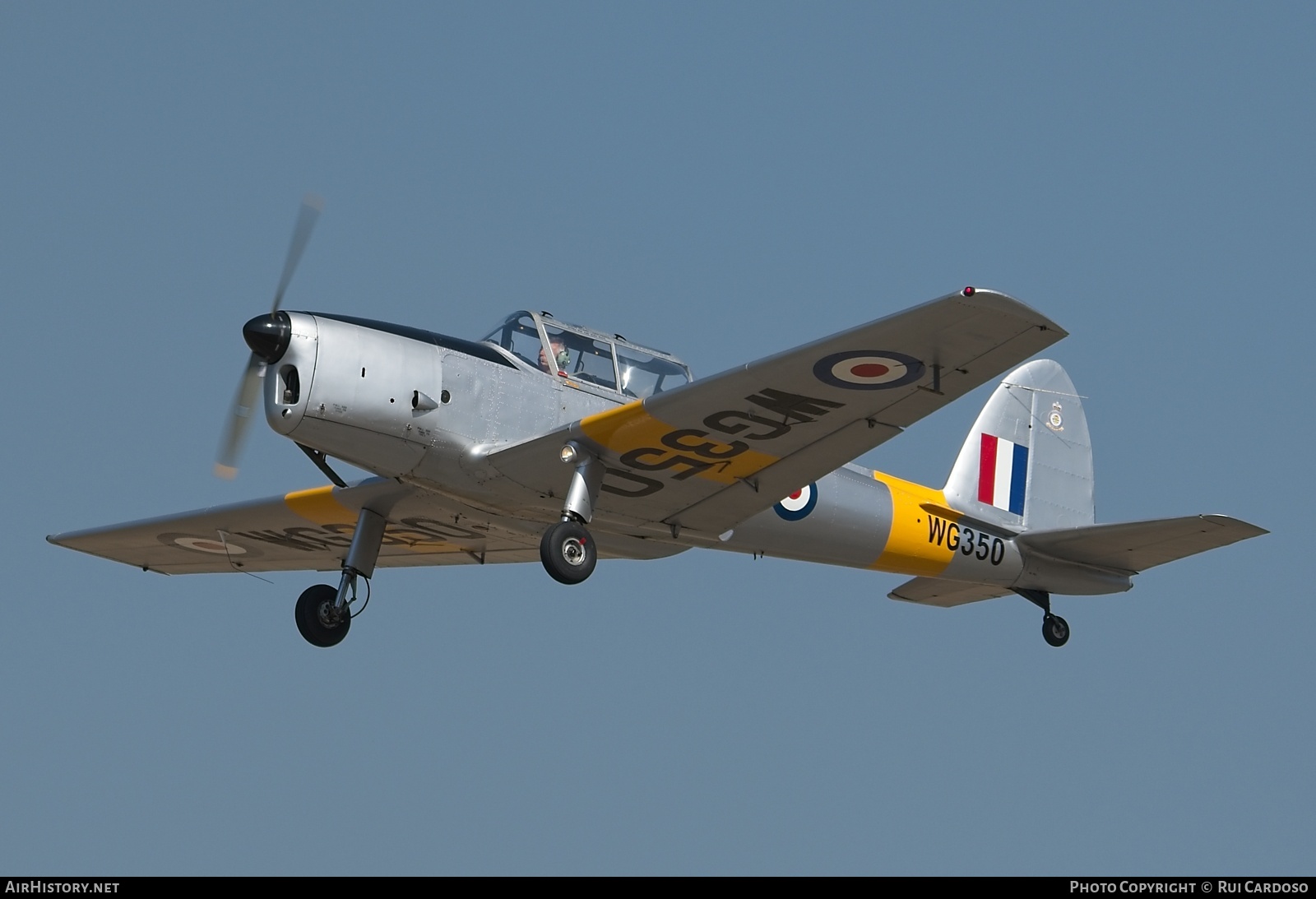 Aircraft Photo of G-BPAL / WG350 | De Havilland DHC-1 Chipmunk Mk22 | UK - Air Force | AirHistory.net #817586