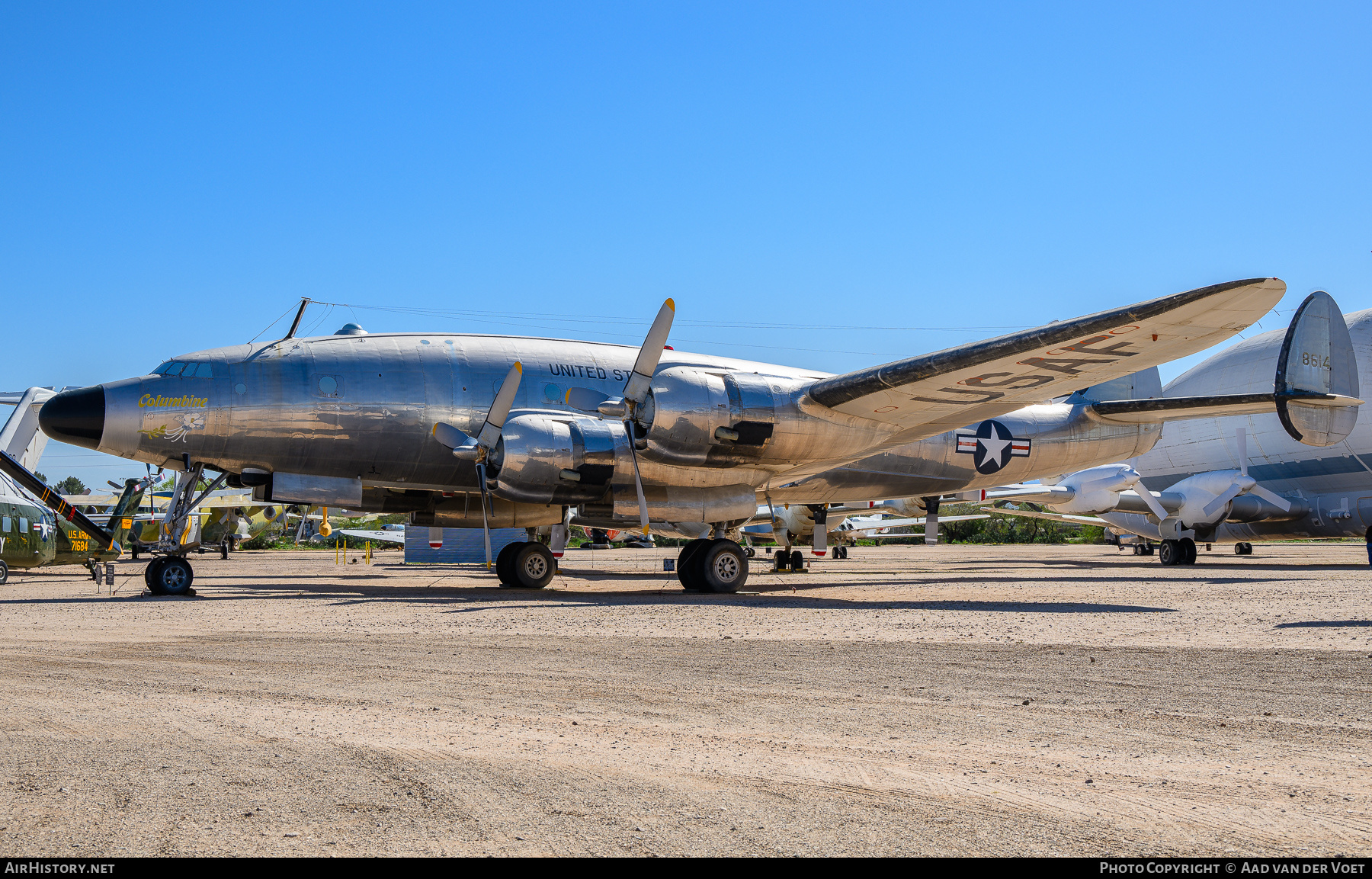 Aircraft Photo of 48-614 / 8614 | Lockheed VC-121A Constellation | USA - Air Force | AirHistory.net #817598