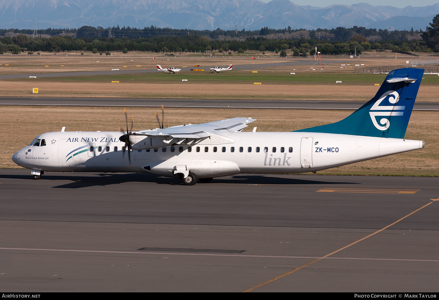 Aircraft Photo of ZK-MCO | ATR ATR-72-500 (ATR-72-212A) | Air New Zealand Link | AirHistory.net #817617