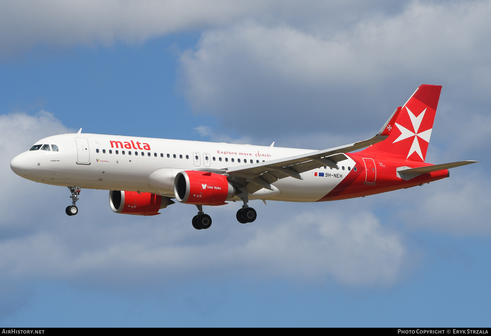 Aircraft Photo of 9H-NEH | Airbus A320-251N | KM Malta Airlines | AirHistory.net #817618