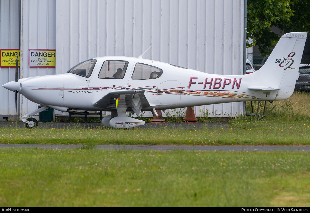 Aircraft Photo of F-HBPN | Cirrus SR-20 G2 | AirHistory.net #817626