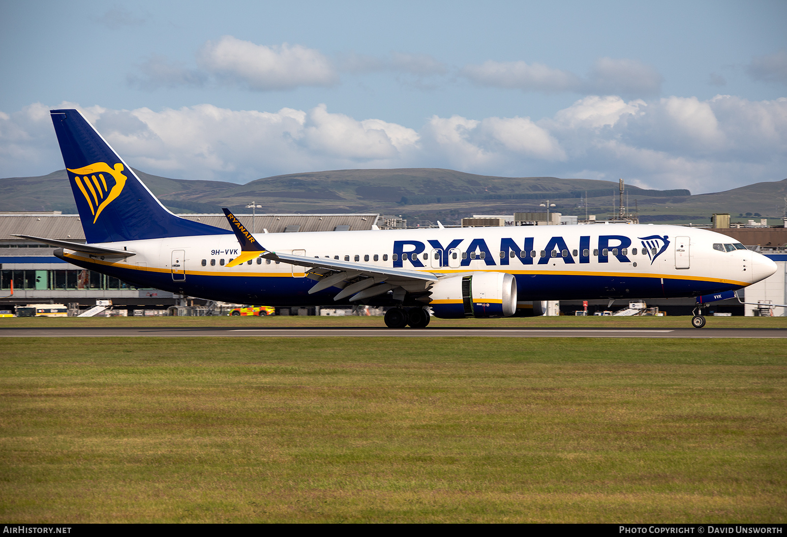 Aircraft Photo of 9H-VVK | Boeing 737-8200 Max 200 | Ryanair | AirHistory.net #817628