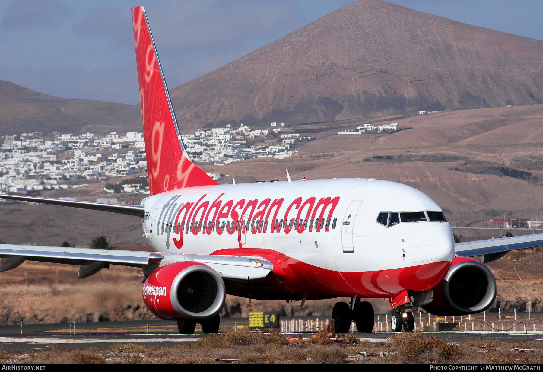 Aircraft Photo of G-MSJF | Boeing 737-7Q8 | Flyglobespan | AirHistory.net #817631