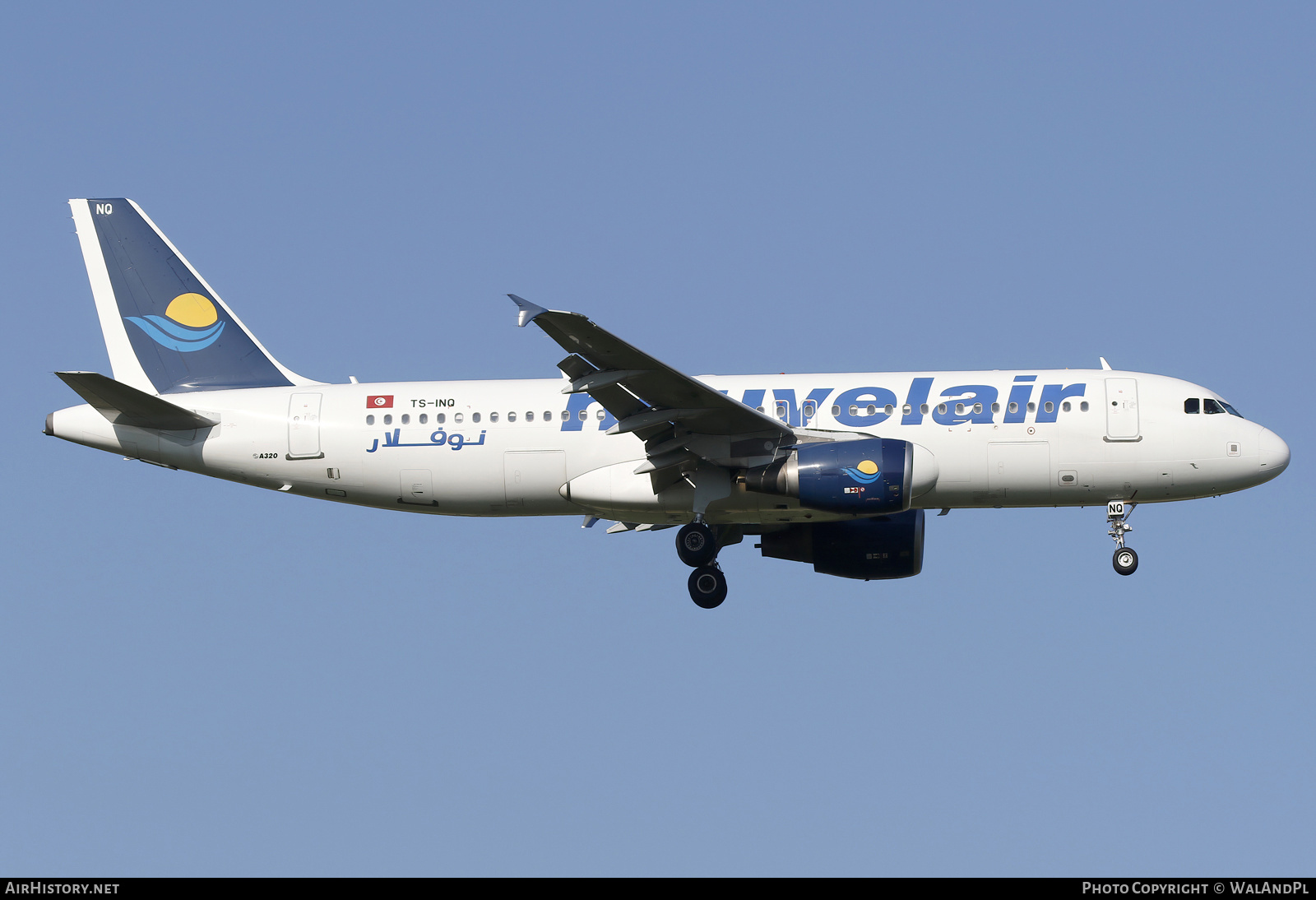 Aircraft Photo of TS-INQ | Airbus A320-214 | Nouvelair Tunisie | AirHistory.net #817645