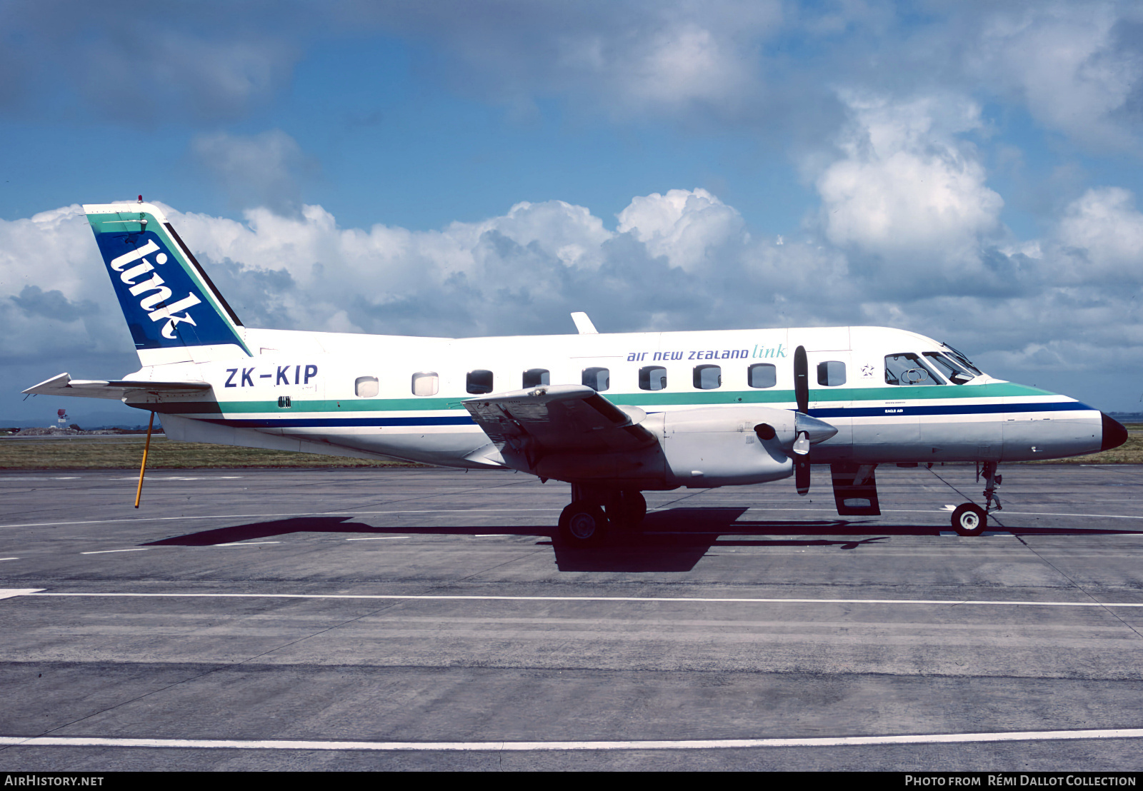 Aircraft Photo of ZK-KIP | Embraer EMB-110P1 Bandeirante | Air New Zealand Link | AirHistory.net #817650
