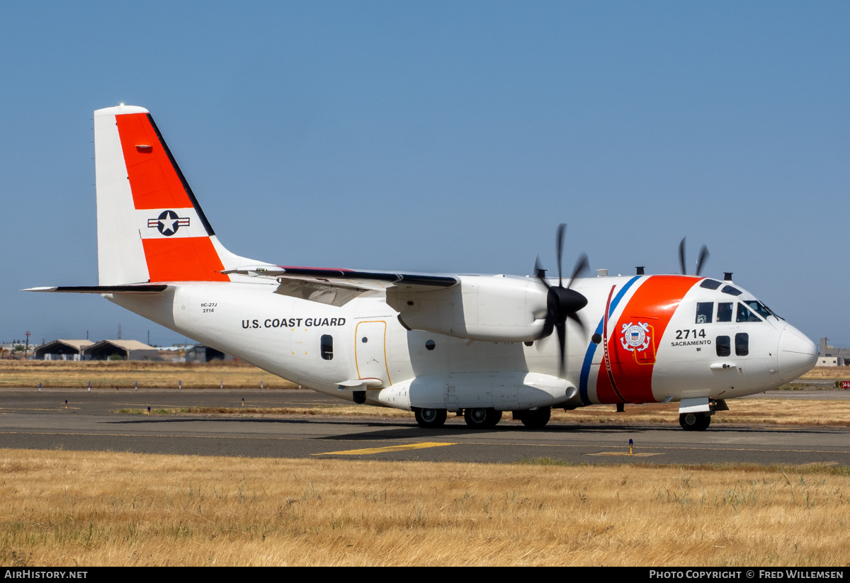 Aircraft Photo of 2714 | Alenia C-27J Spartan | USA - Coast Guard | AirHistory.net #817666