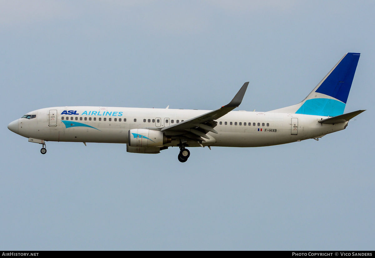 Aircraft Photo of F-HIXB | Boeing 737-846 | ASL Airlines | AirHistory.net #817679