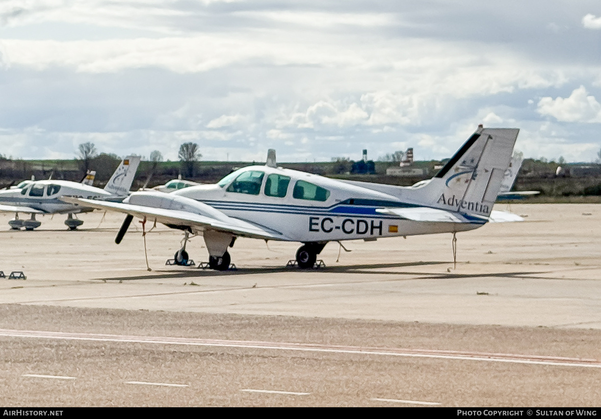 Aircraft Photo of EC-CDH | Beech 95-B55 | Adventia - European College of Aeronautics | AirHistory.net #817684