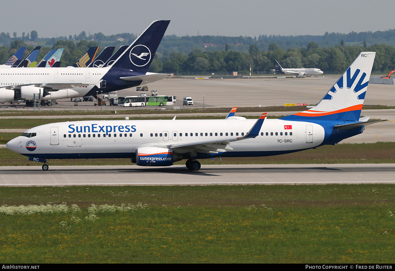 Aircraft Photo of TC-SRC | Boeing 737-8JP | SunExpress | AirHistory.net #817685