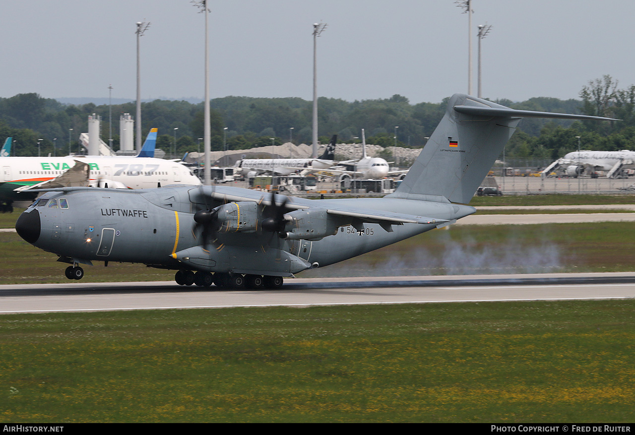 Aircraft Photo of 5405 | Airbus A400M Atlas | Germany - Air Force | AirHistory.net #817688