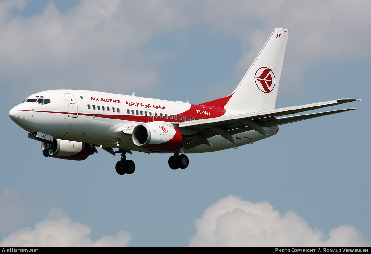 Aircraft Photo of 7T-VJT | Boeing 737-6D6 | Air Algérie | AirHistory.net #817721
