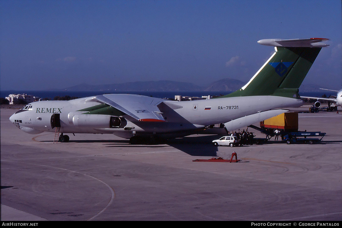 Aircraft Photo of RA-78731 | Ilyushin Il-76T | Remex - Remont Exploitation | AirHistory.net #817749