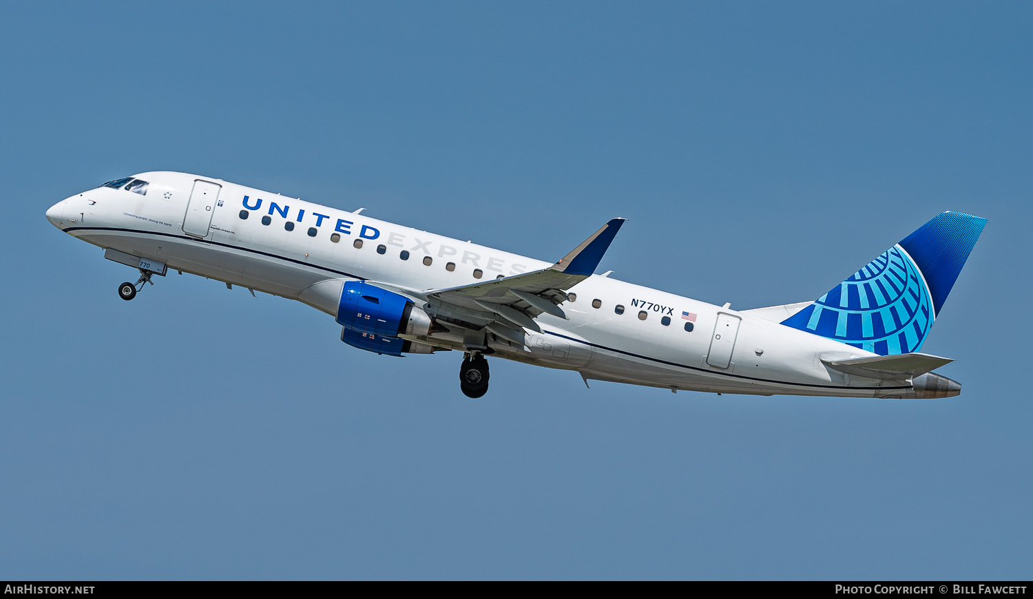 Aircraft Photo of N770YX | Embraer 175LR (ERJ-170-200LR) | United Express | AirHistory.net #817762