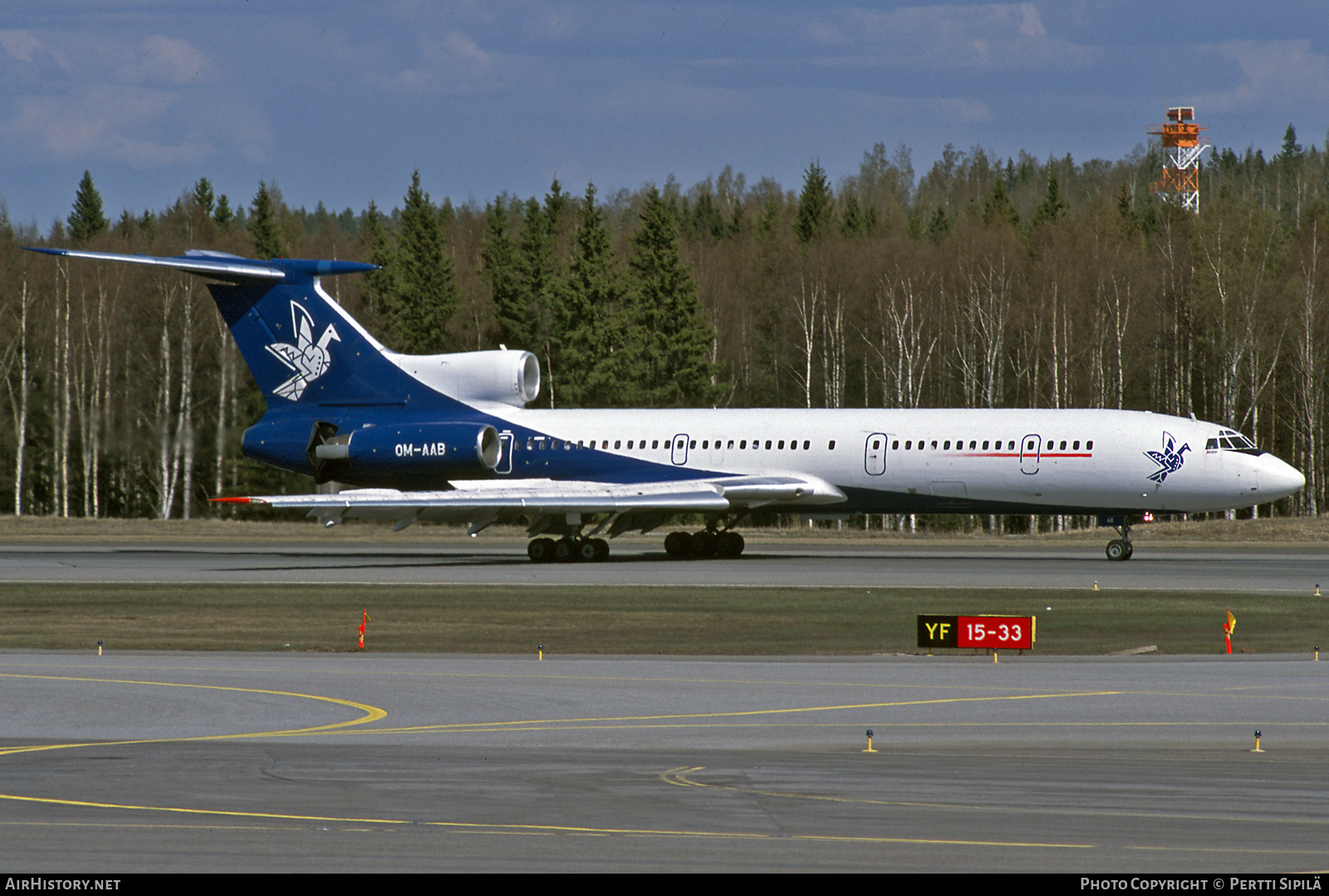 Aircraft Photo of OM-AAB | Tupolev Tu-154M | Slovak Airlines - Slovenské Aerolínie | AirHistory.net #817782