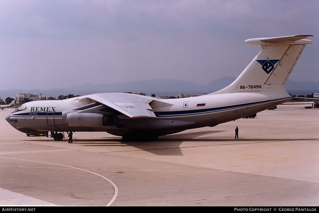 Aircraft Photo of RA-76494 | Ilyushin Il-76TD | Remex - Remont Exploitation | AirHistory.net #817786