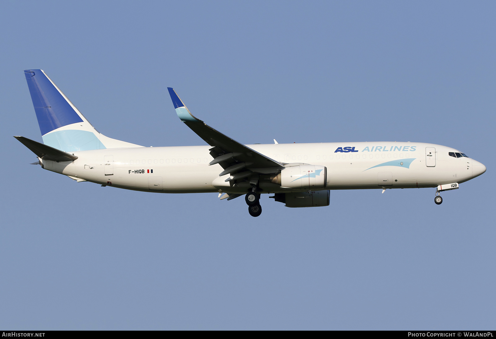 Aircraft Photo of F-HIQB | Boeing 737-8AS(BCF) | ASL Airlines | AirHistory.net #817817