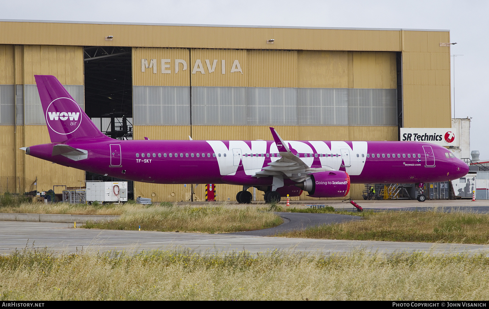 Aircraft Photo of TF-SKY | Airbus A321-253N | WOW Air | AirHistory.net #817818