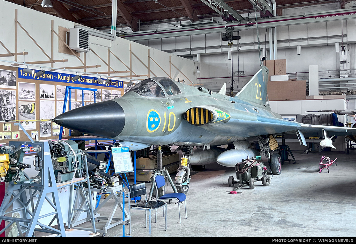 Aircraft Photo of 35555 | Saab J35F-1 Draken | Sweden - Air Force | AirHistory.net #817827