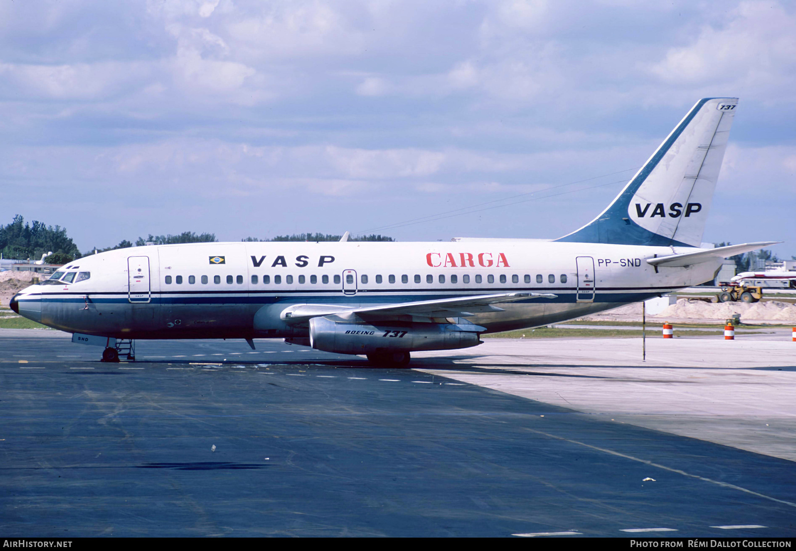 Aircraft Photo of PP-SND | Boeing 737-2A1C/Adv | VASP Cargo | AirHistory.net #817834