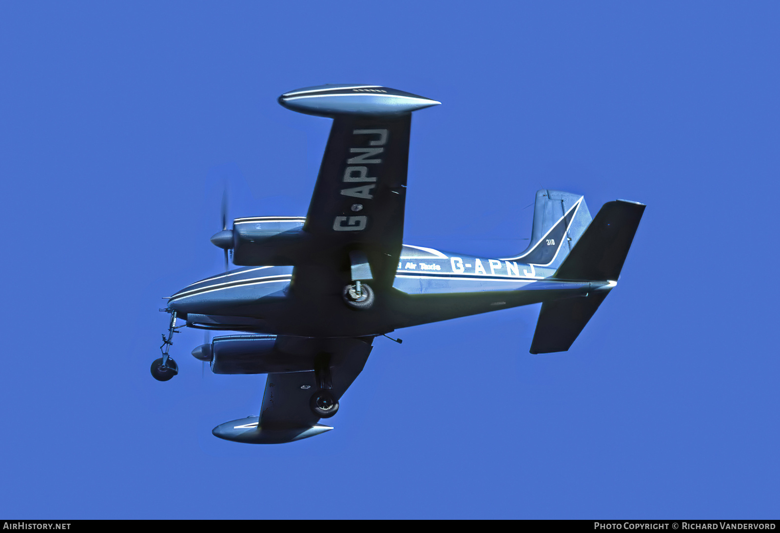 Aircraft Photo of G-APNJ | Cessna 310 | Southend Air Taxis | AirHistory.net #817874