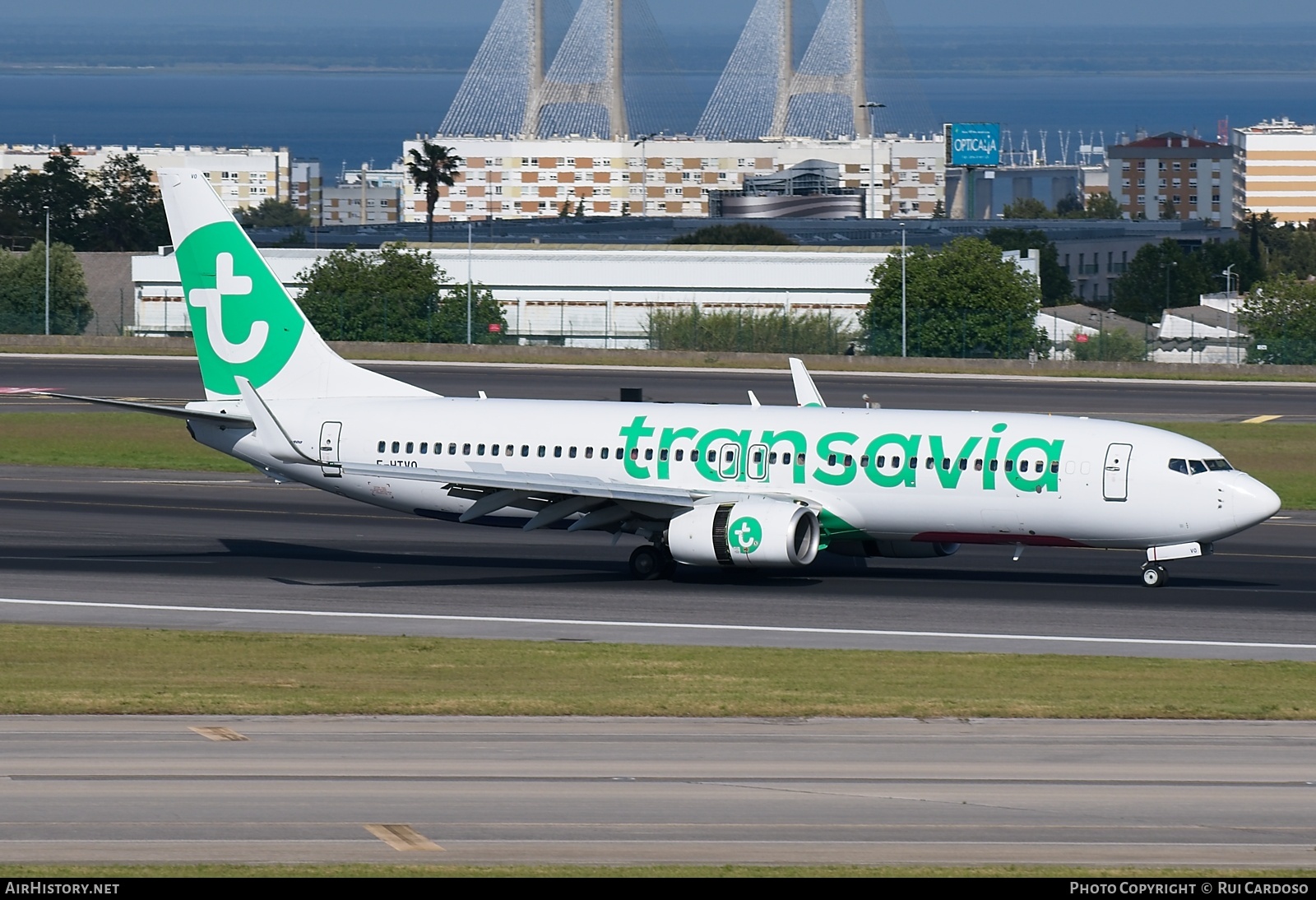 Aircraft Photo of F-HTVO | Boeing 737-8GJ | Transavia | AirHistory.net #817875