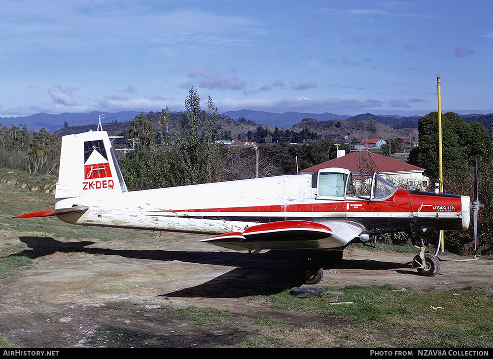 Aircraft Photo of ZK-DEQ | Air Parts Fletcher FU-24-950 | James Aviation | AirHistory.net #817878