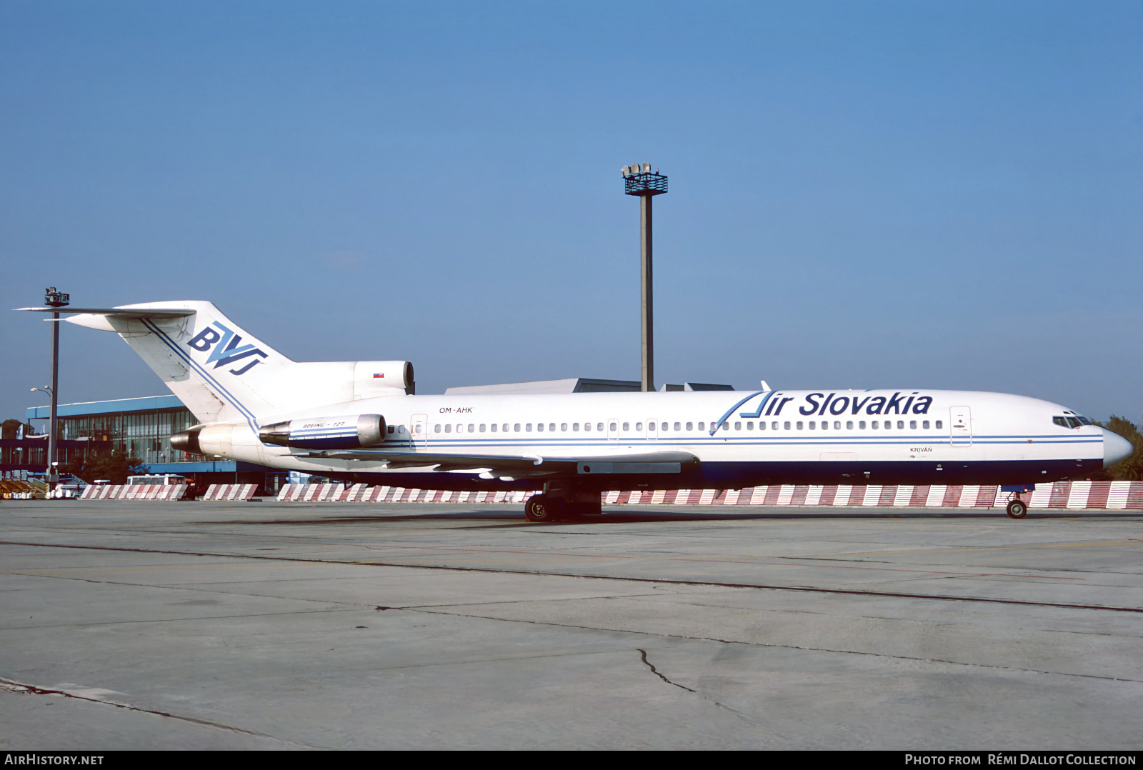 Aircraft Photo of OM-AHK | Boeing 727-230 | Air Slovakia | AirHistory.net #817888