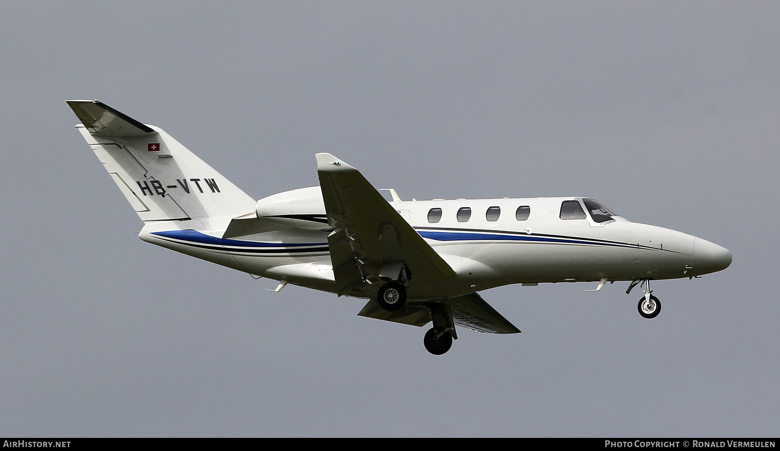 Aircraft Photo of HB-VTW | Cessna 525 CitationJet M2 | AirHistory.net #817905