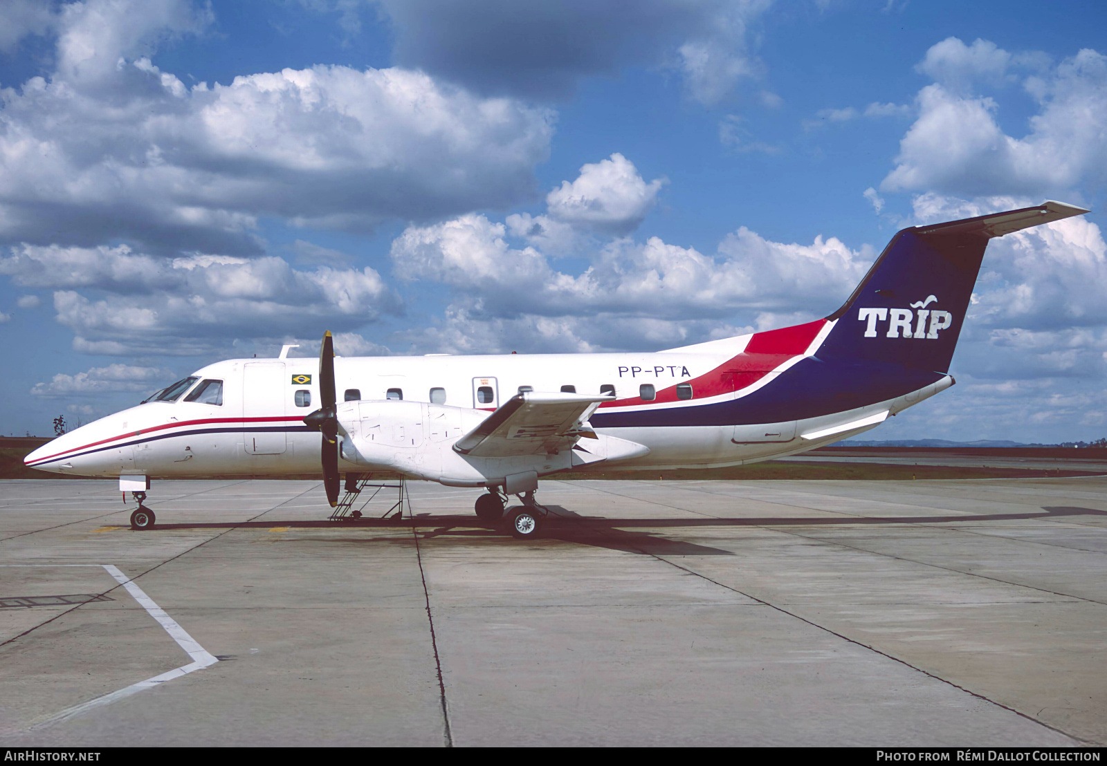 Aircraft Photo of PP-PTA | Embraer EMB-120(ER) Brasilia | TRIP Linhas Aéreas | AirHistory.net #817917