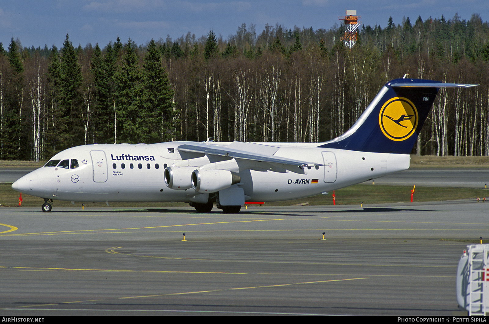 Aircraft Photo of D-AVRN | British Aerospace Avro 146-RJ85 | Lufthansa | AirHistory.net #817924