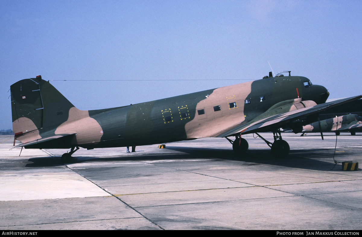Aircraft Photo of 43-49210 / 210 | Douglas C-47B Skytrain | Thailand - Air Force | AirHistory.net #817926
