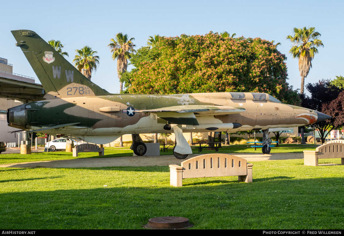 Aircraft Photo of 63-8278 / AF63-278 | Republic F-105G Thunderchief | USA - Air Force | AirHistory.net #817937