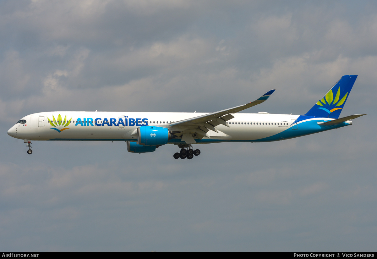 Aircraft Photo of F-HMIL | Airbus A350-1041 | Air Caraïbes | AirHistory.net #817945