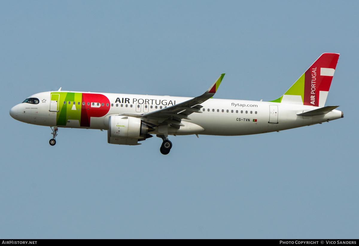Aircraft Photo of CS-TVN | Airbus A320-251N | TAP Air Portugal | AirHistory.net #817952
