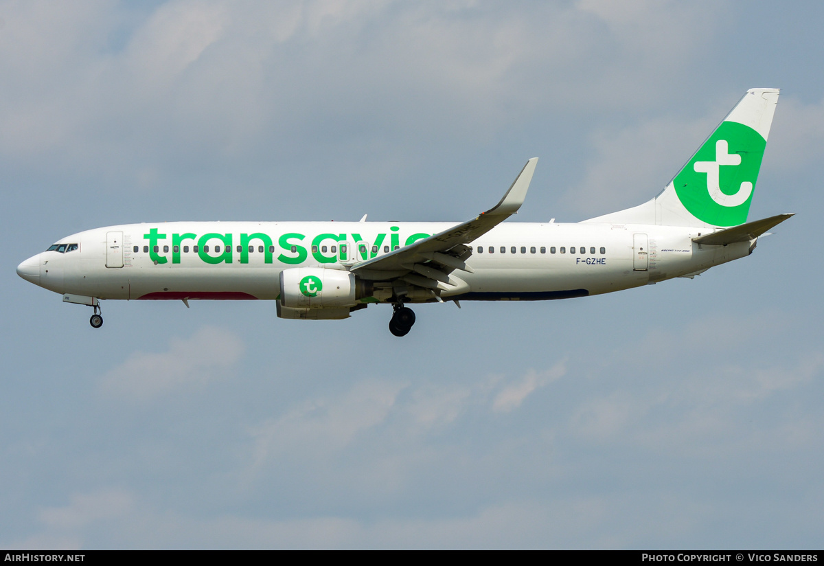 Aircraft Photo of F-GZHE | Boeing 737-8K2 | Transavia | AirHistory.net #817954