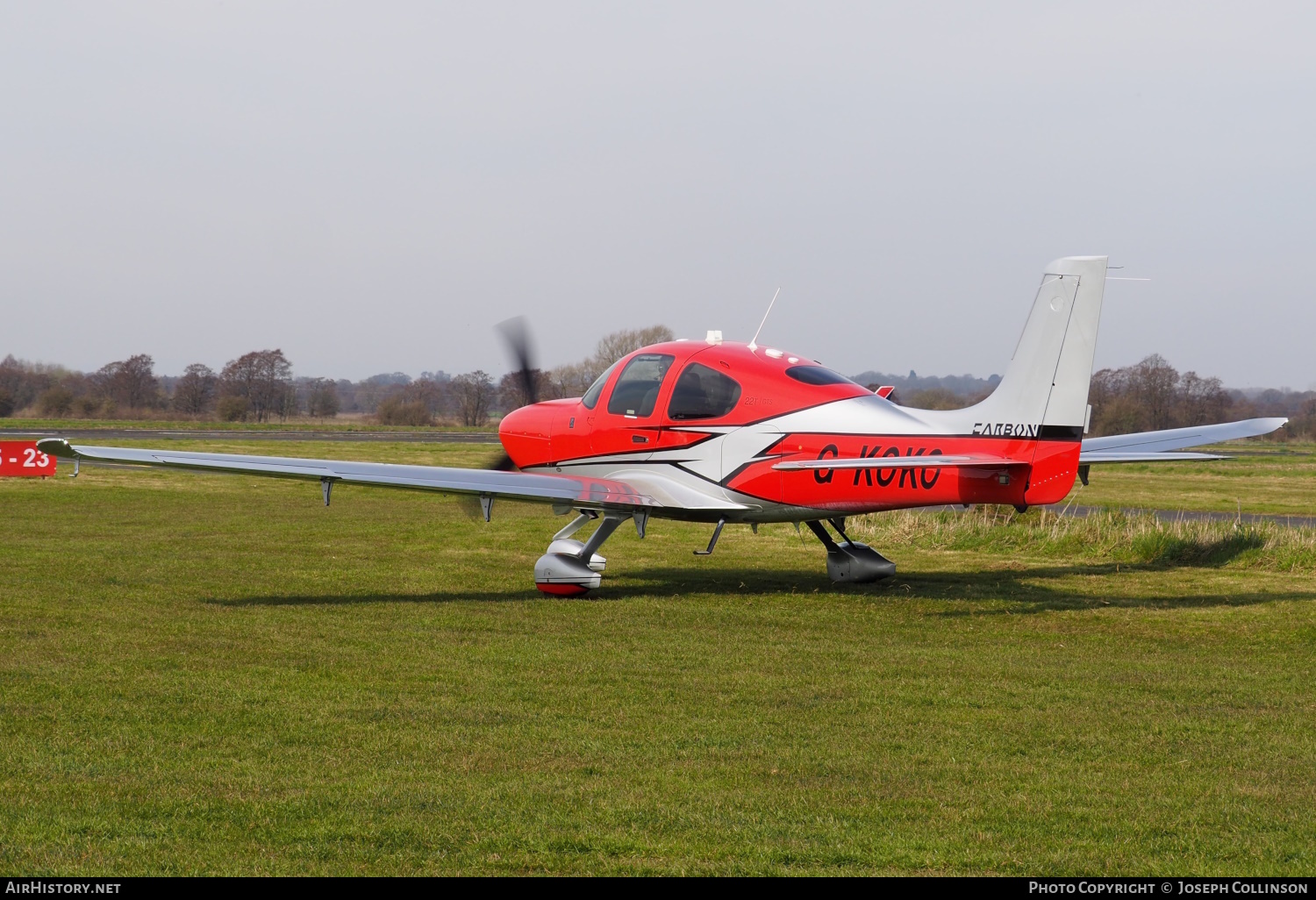 Aircraft Photo of G-KOKO | Cirrus SR-22T G6-GTS Carbon | AirHistory.net #817974