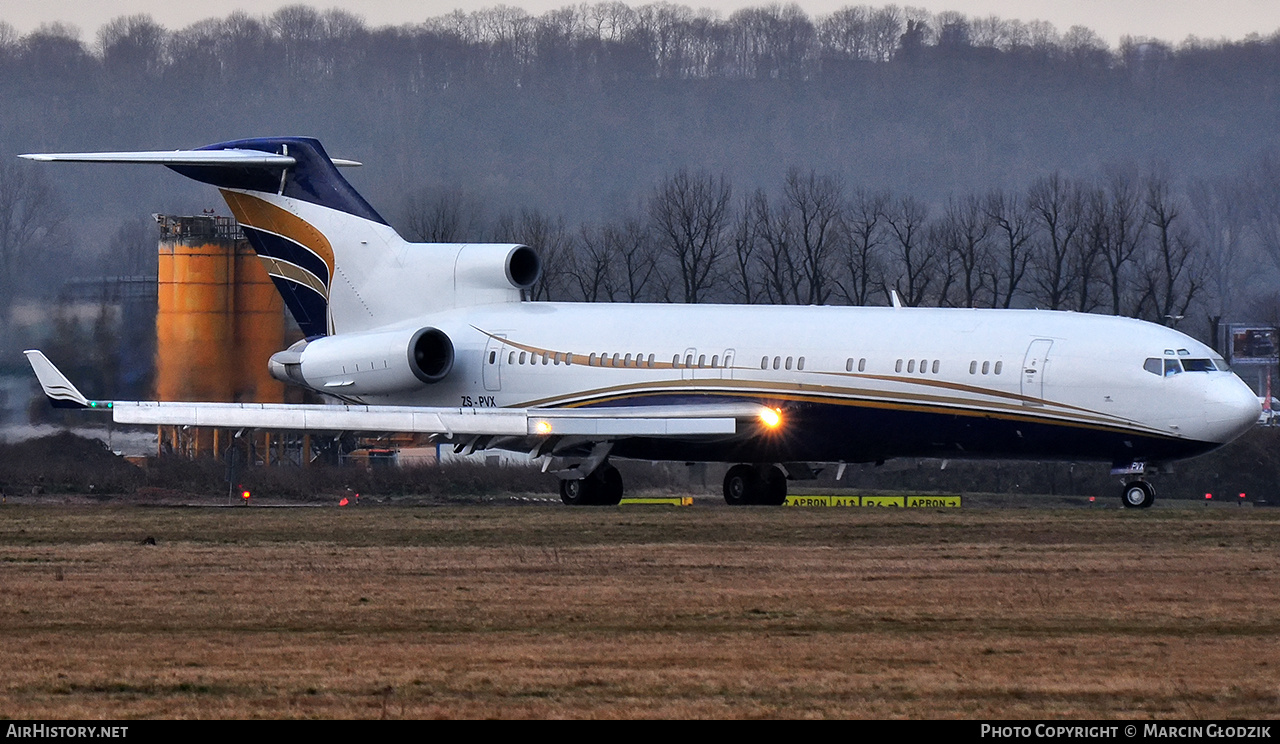 Aircraft Photo of ZS-PVX | Boeing 727-2N6/Adv(RE) Super 27 | AirHistory.net #817978