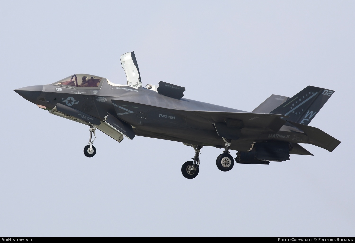 Aircraft Photo of 170054 | Lockheed Martin F-35B Lightning II | USA - Marines | AirHistory.net #817980