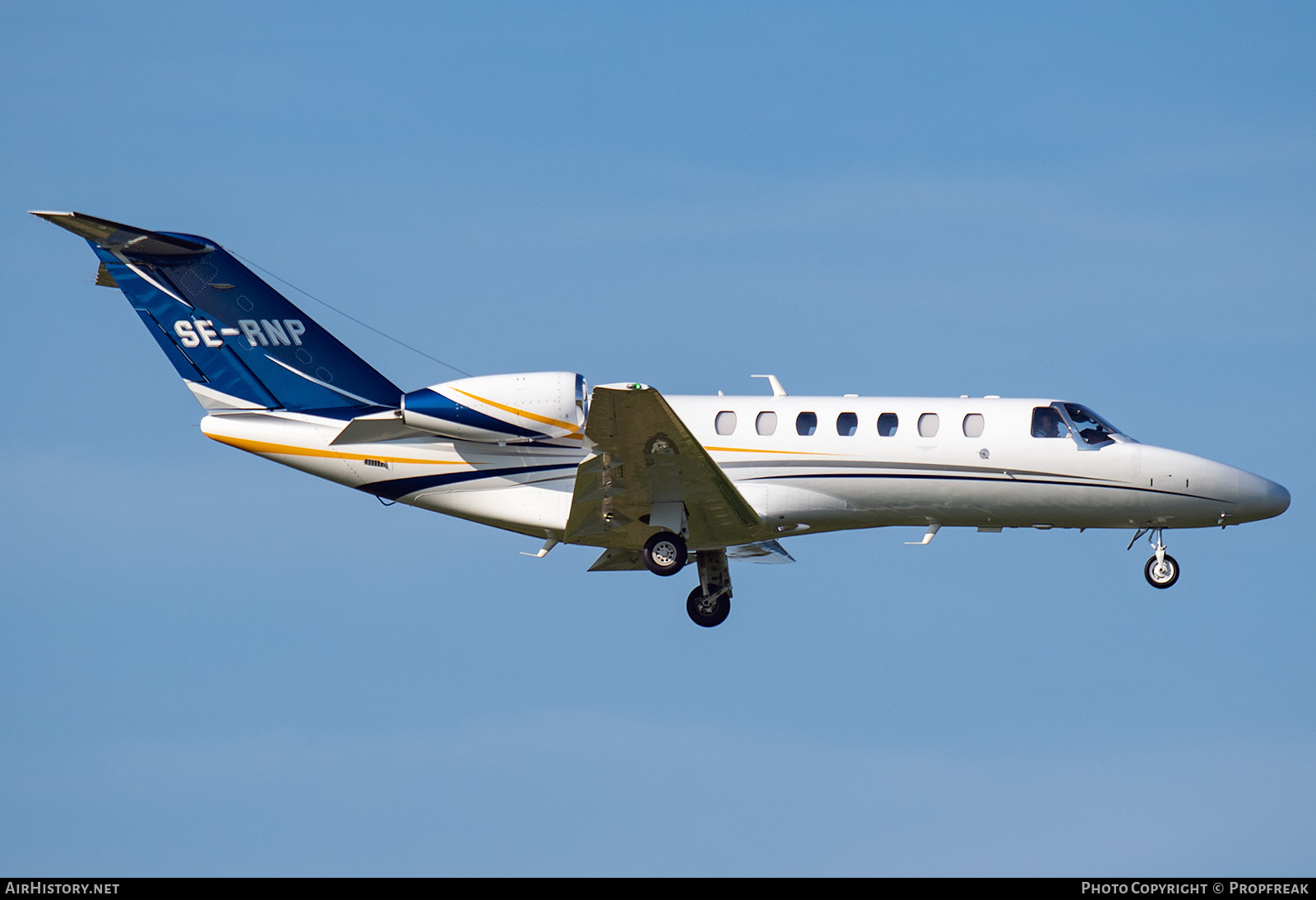 Aircraft Photo of SE-RNP | Cessna 525B CitationJet CJ3+ | AirHistory.net #817984