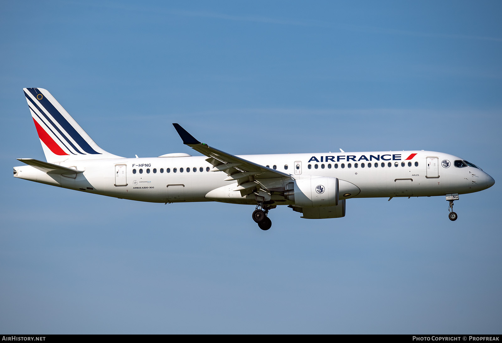 Aircraft Photo of F-HPNG | Airbus A220-371 (BD-500-1A11) | Air France | AirHistory.net #817987