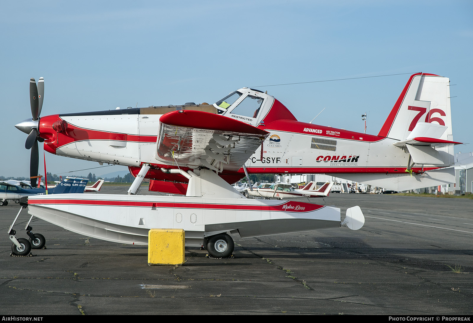 Aircraft Photo of C-GSYF | Air Tractor AT-802A Fire Boss | Conair Aviation | AirHistory.net #818028